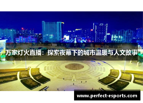 万家灯火直播：探索夜幕下的城市温暖与人文故事